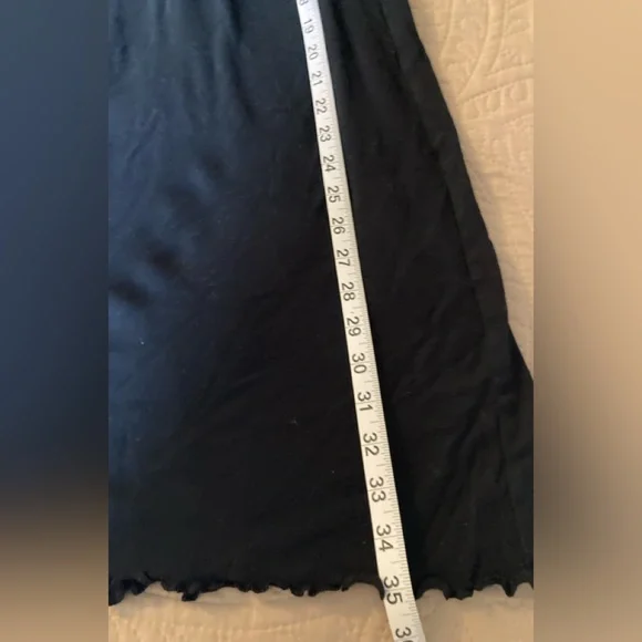 Lauren Ralph Lauren Pajama Shirt Dress Black Red and Green Plaid Medium - Picture 6 of 7